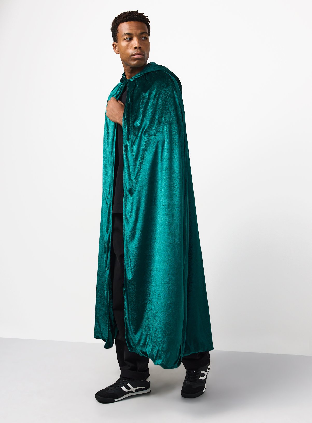 Halloween Green Cloak Fancy Dress Costume 18 years - Image 2 thumbnail