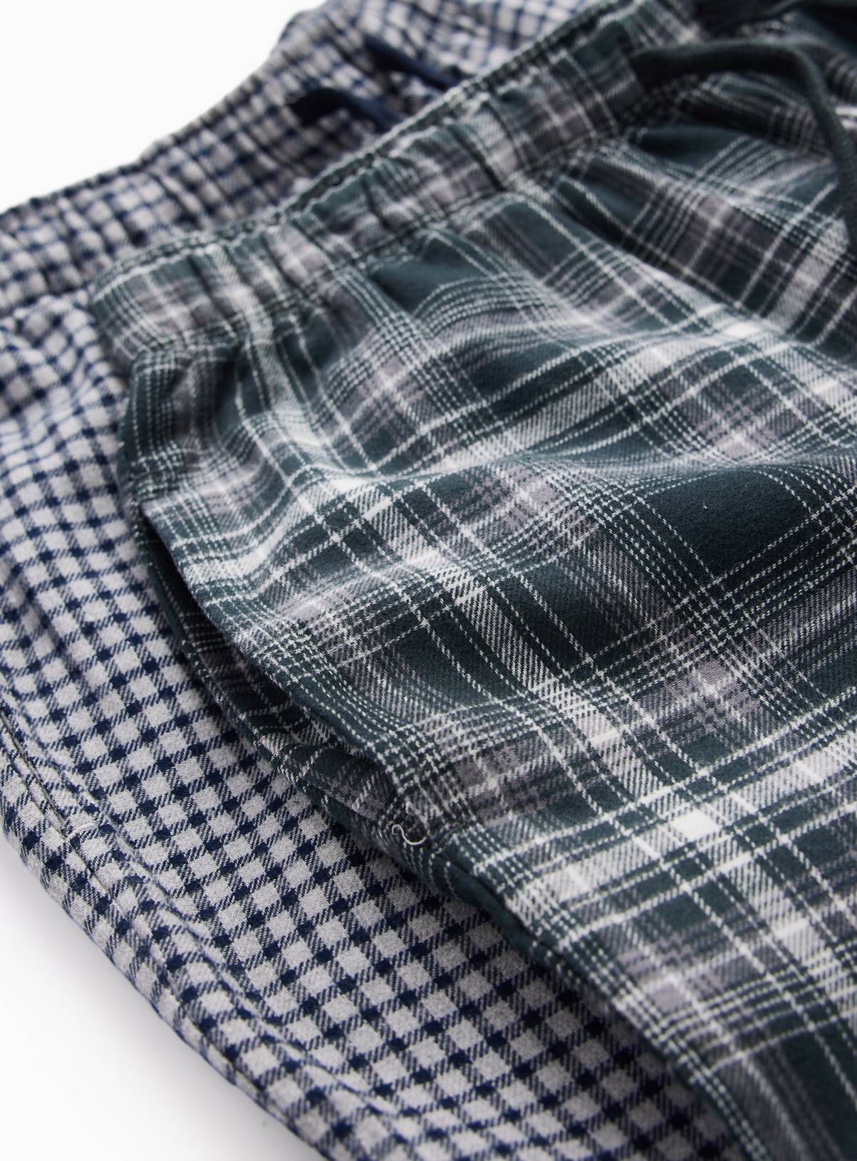 2 Pack Brushed Cotton Pyjama Bottoms XXL - Image 4