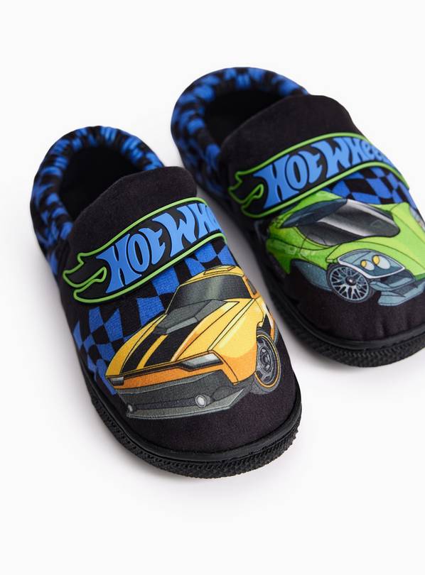 Hot Wheels Sports Car Slippers 6-7 Infant
