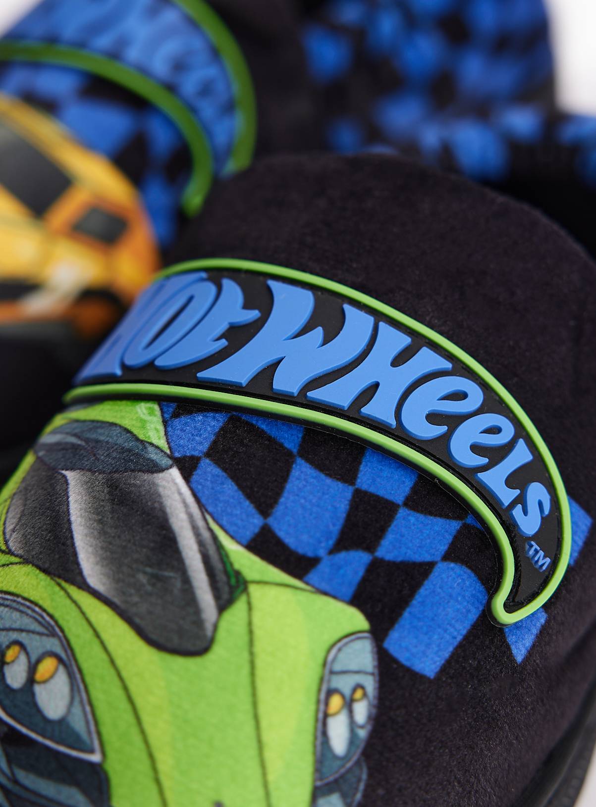 Hot Wheels Sports Car Slippers 10-11 Infant - Image 3