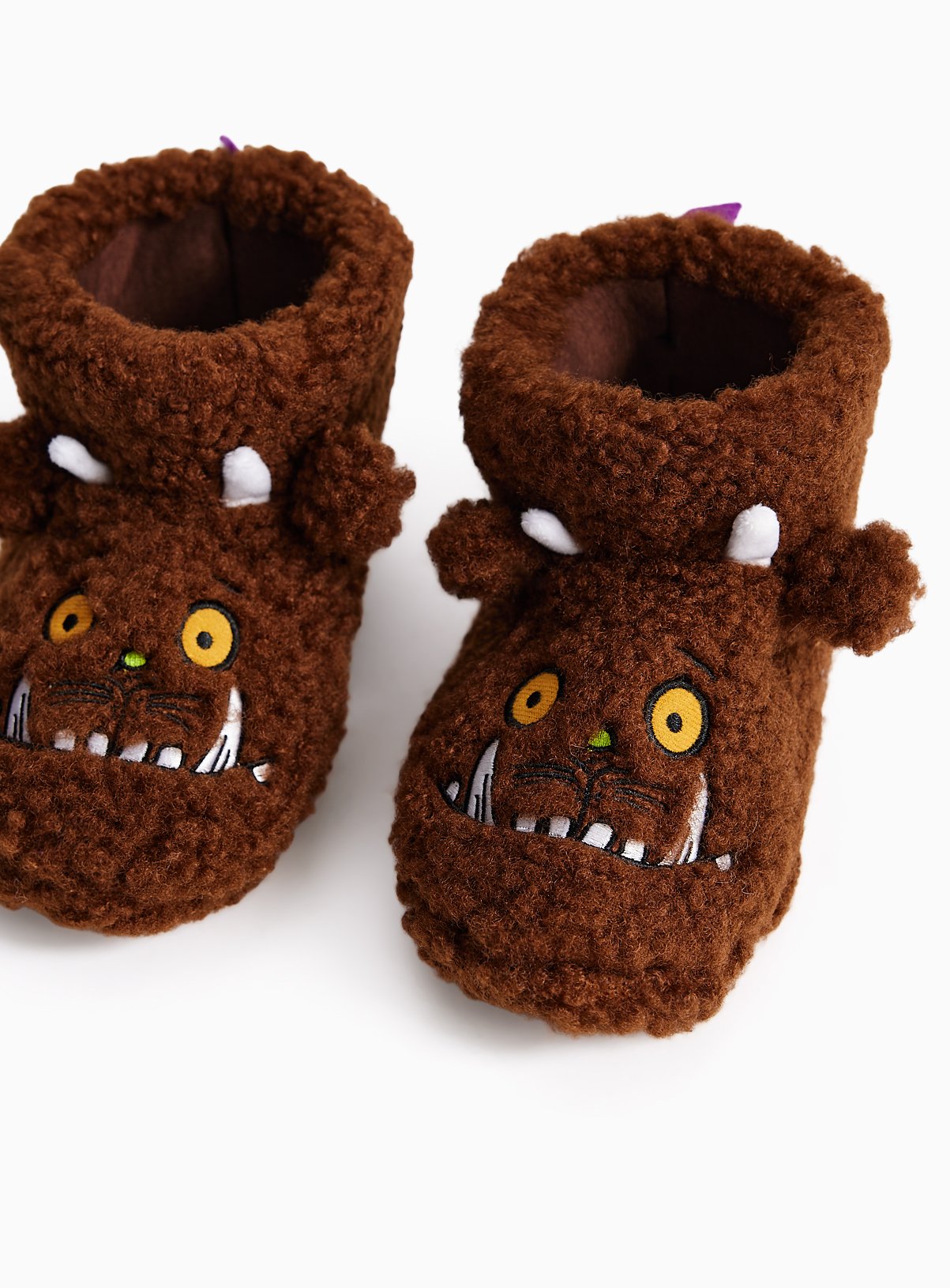 Gruffalo Borg Fur Slipper Boots 10-11 Infant - Image 1 thumbnail