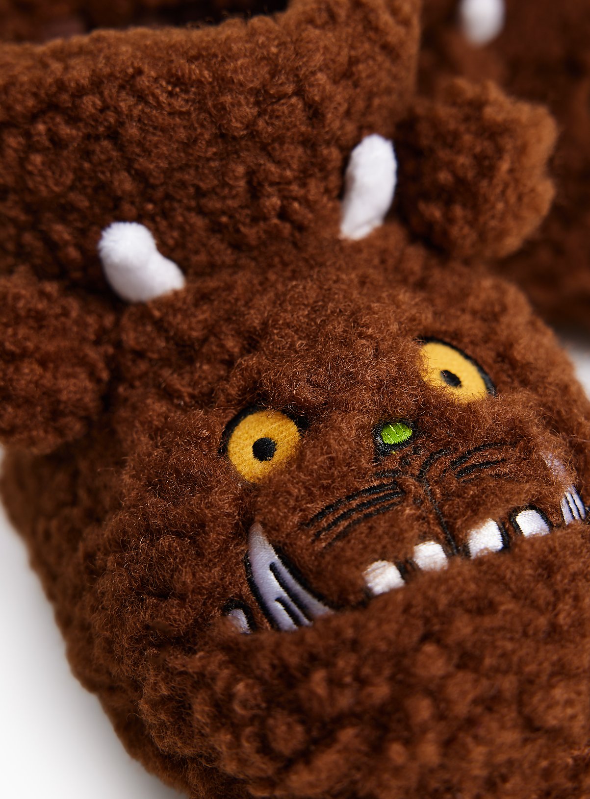 Gruffalo Borg Fur Slipper Boots 10-11 Infant - Image 3 thumbnail