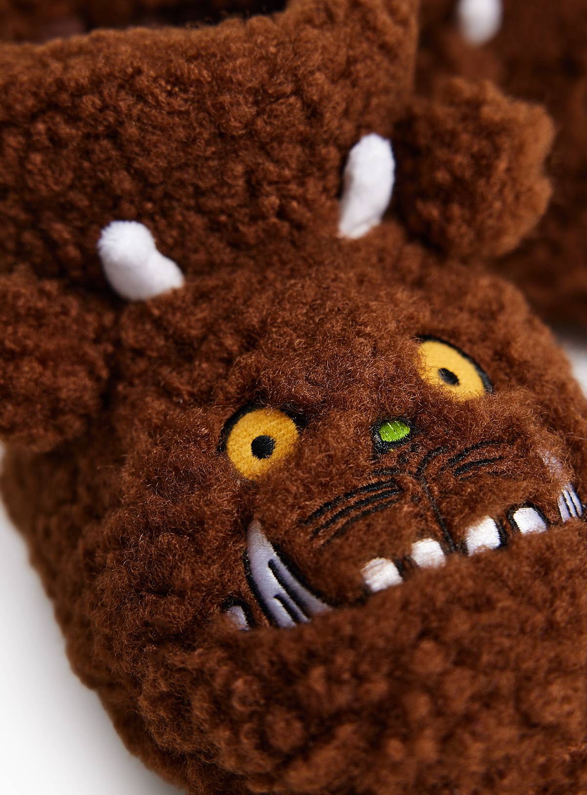Gruffalo Borg Fur Slipper Boots 10-11 Infant - Image 3
