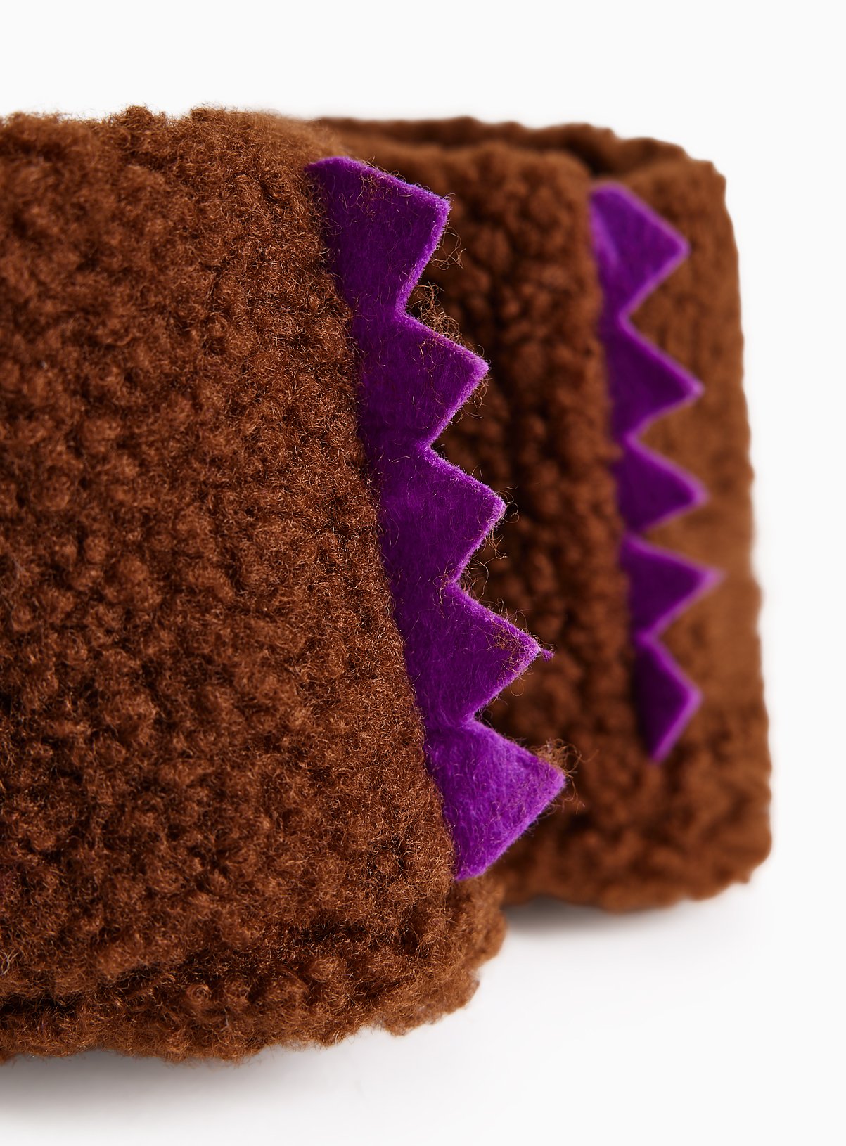 Gruffalo Borg Fur Slipper Boots 10-11 Infant - Image 4 thumbnail