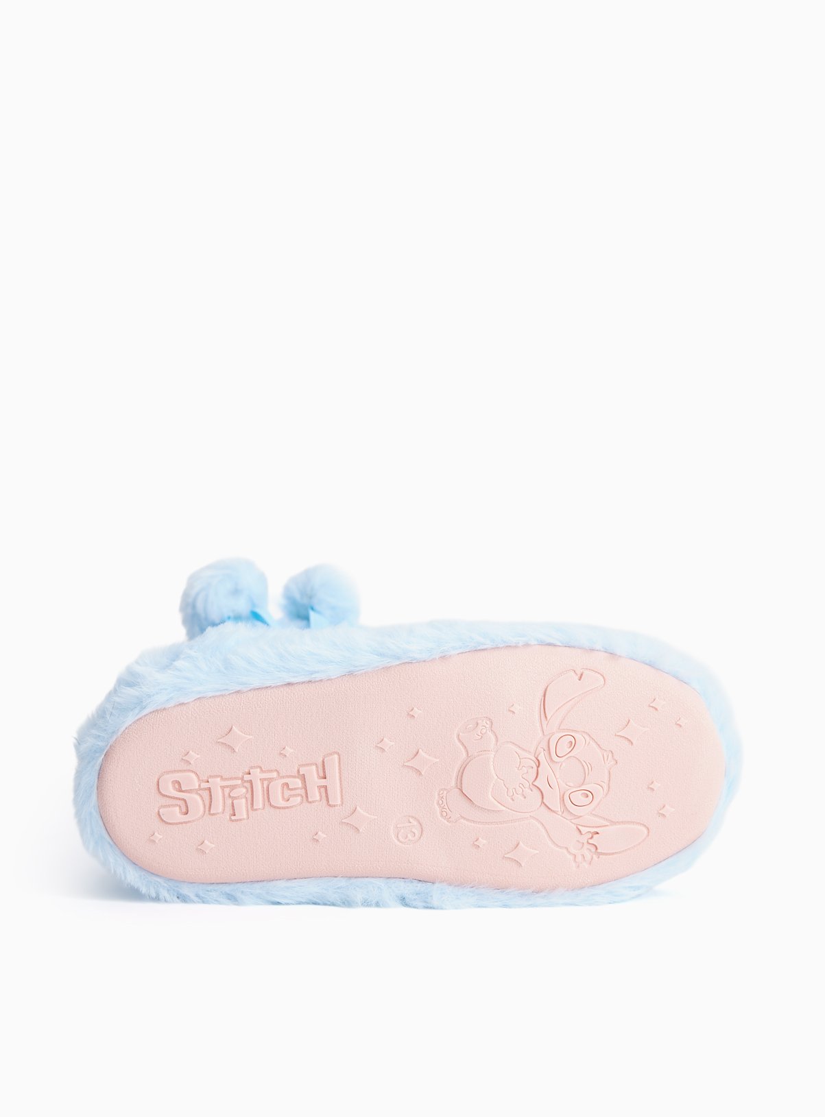 Disney Stitch Faux Fur Boot Slippers 6-7 Infant - Image 3 thumbnail