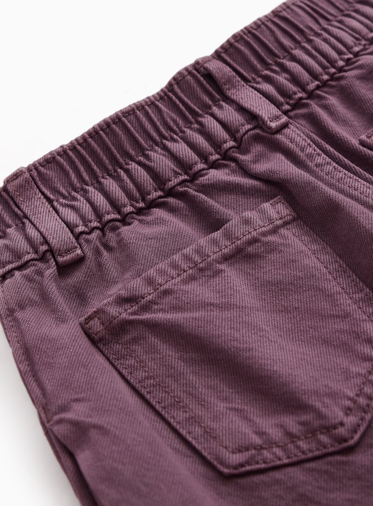 Purple Flower Embroidered Wide Leg Jeans 2-3 years - Image 2 thumbnail