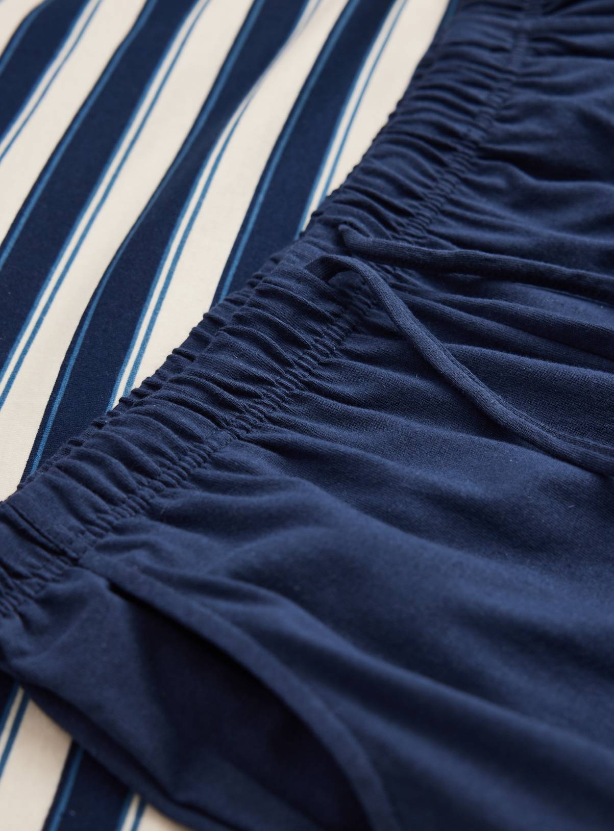 Blue Stripe Print Pyjamas XL - Image 4