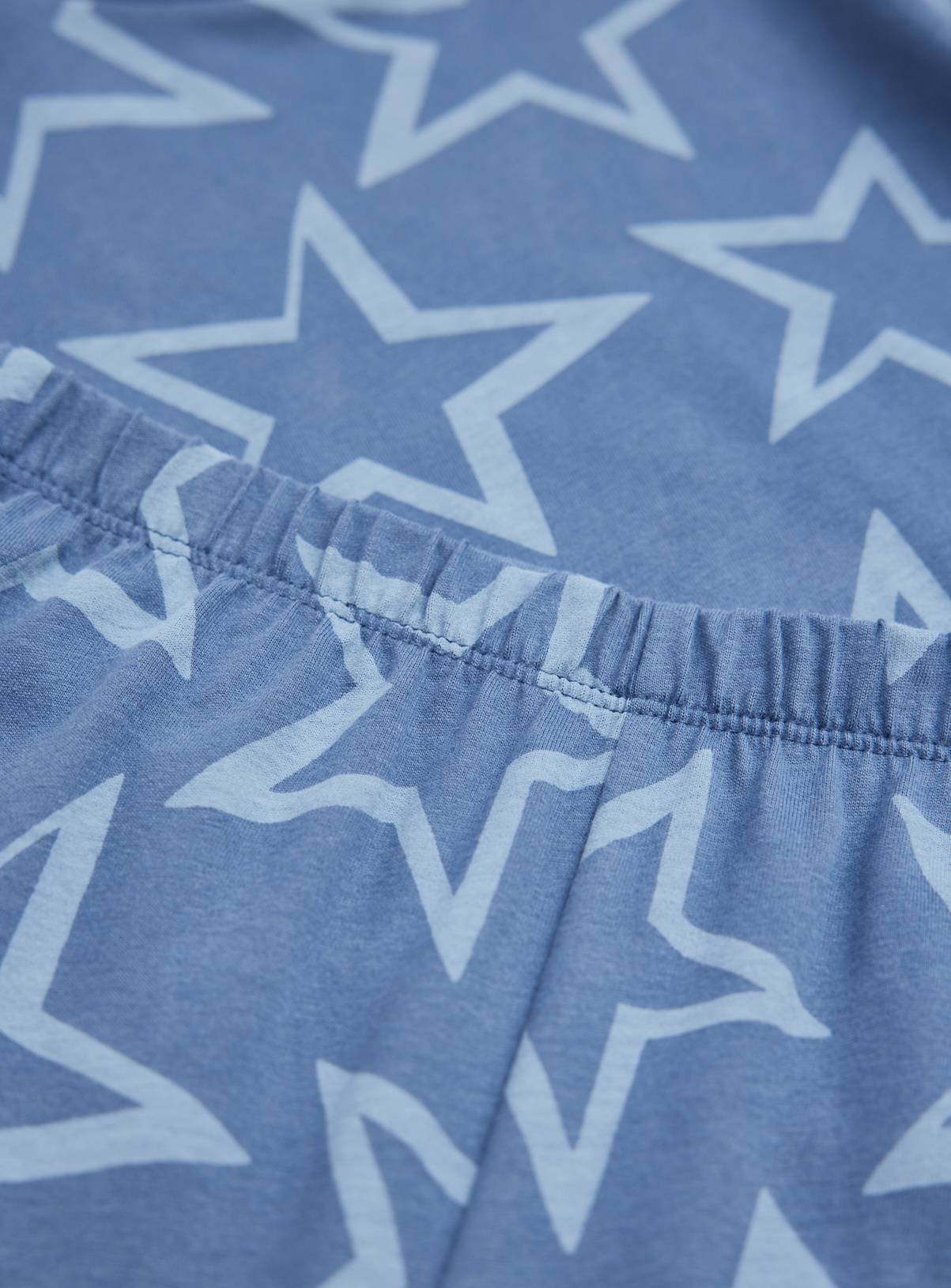 Blue Star Print Pyjama Set 11-12 years - Image 2