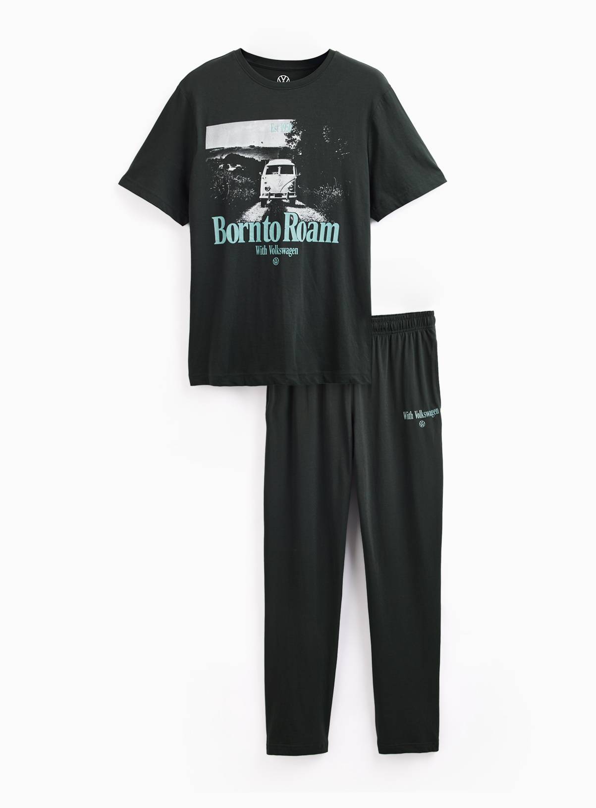 Volkswagen Pyjama Top & Bottom 2-Piece Set L - Image 2