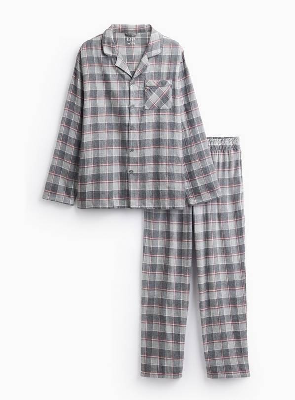 Men’s Traditional Checked Pyjamas 2 Piece Set S