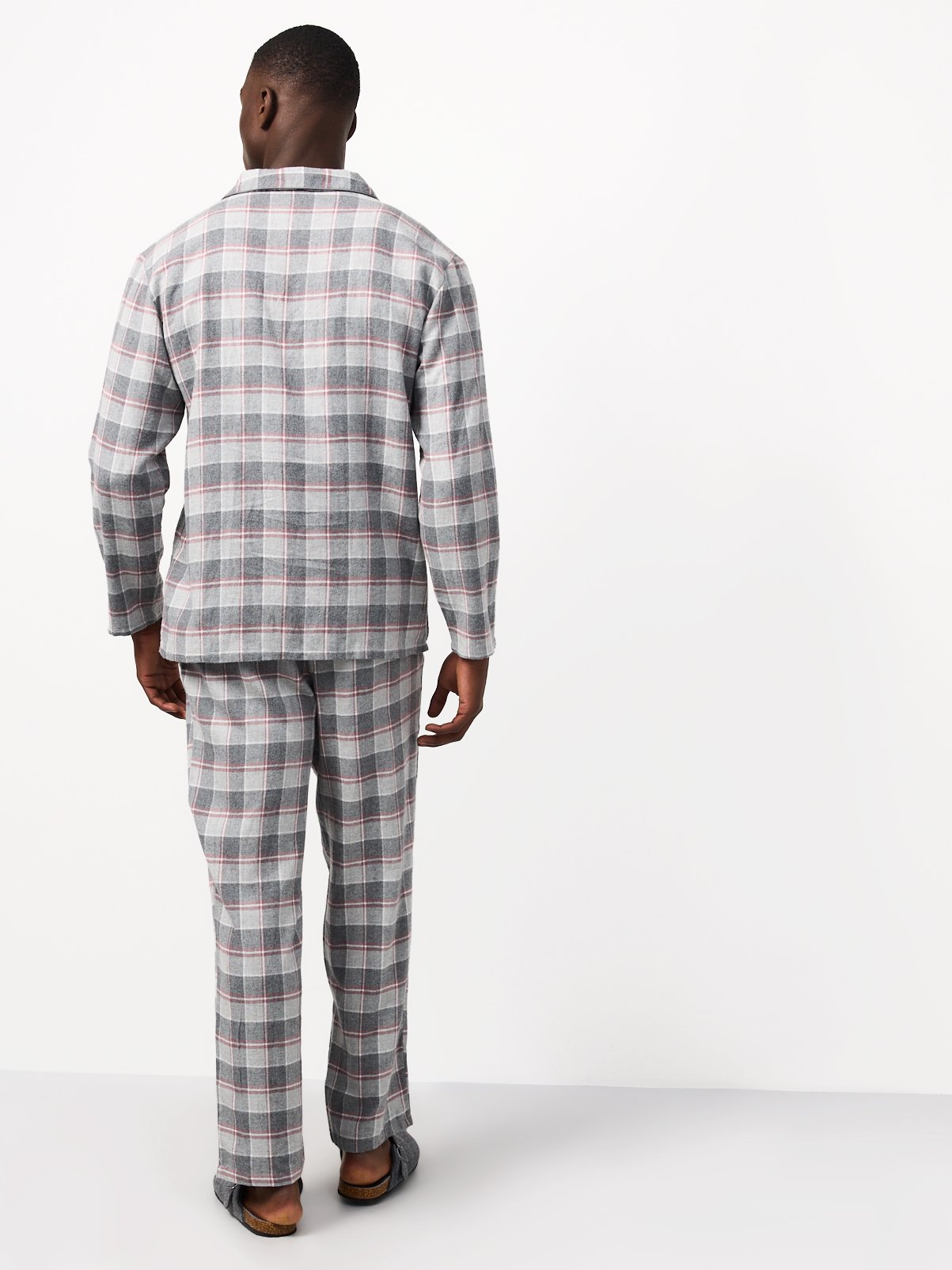 Men’s Traditional Checked Pyjamas 2 Piece Set XXL - Image 5 thumbnail
