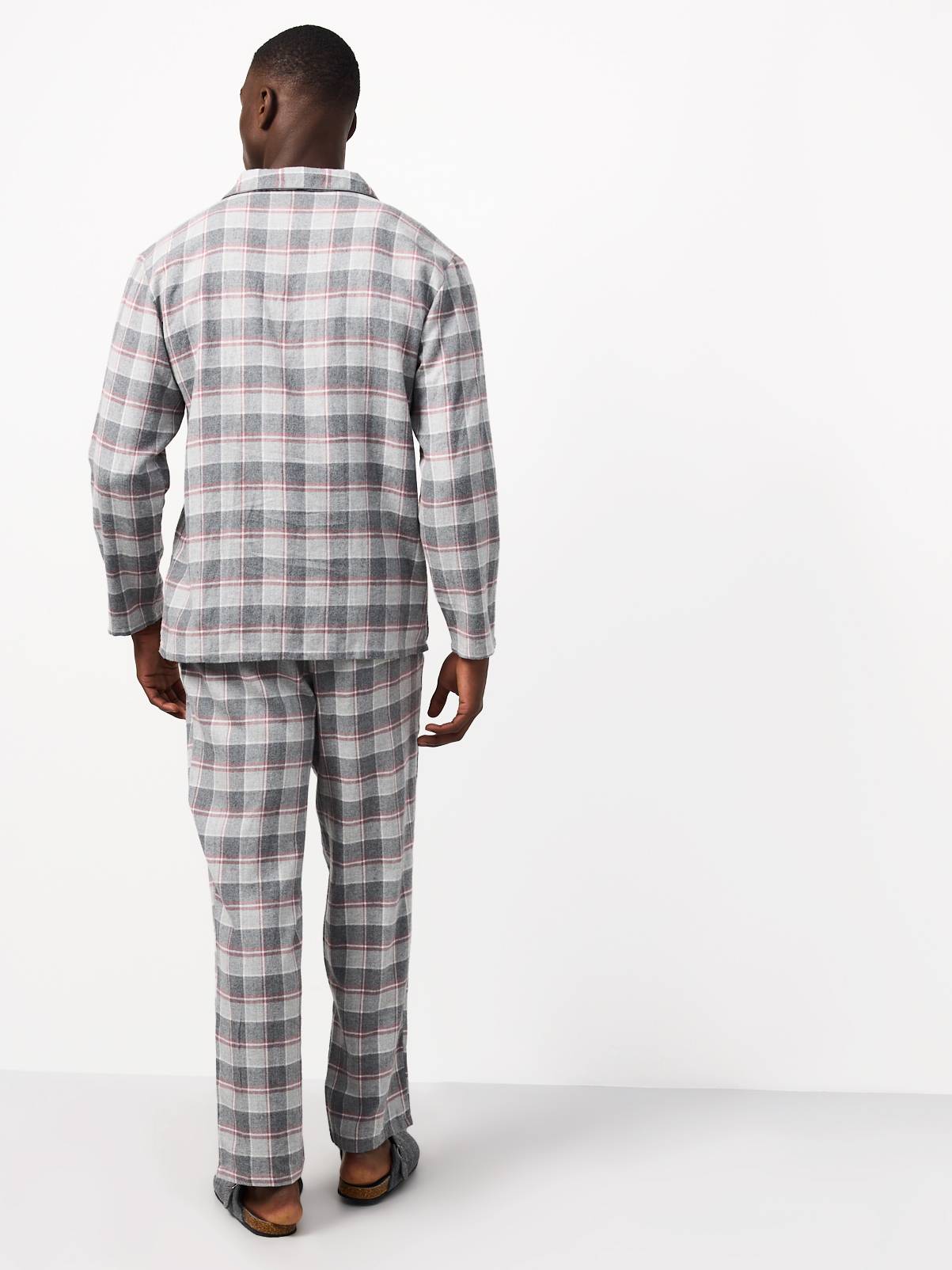 Men’s Traditional Checked Pyjamas 2 Piece Set XXL - Image 5