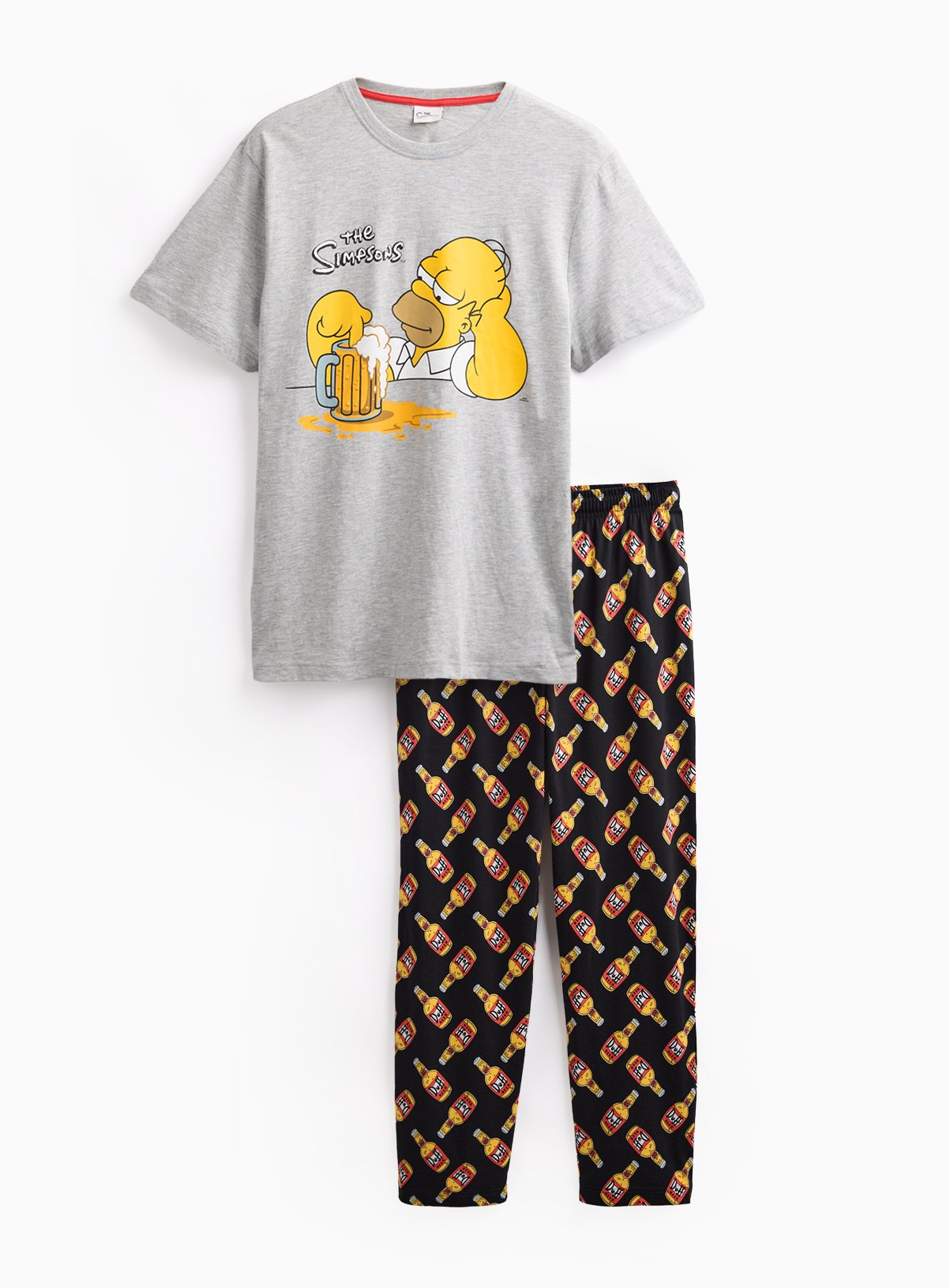 The Simpsons Jersey Pyjama Set L - Image 2 thumbnail