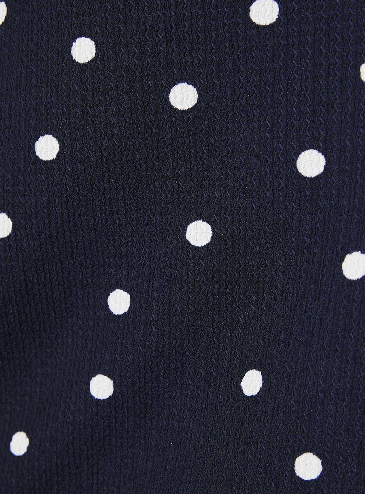 DOROTHY PERKINS Petite Spot Short Sleeve Jersey Mini Dress 14 - Image 5
