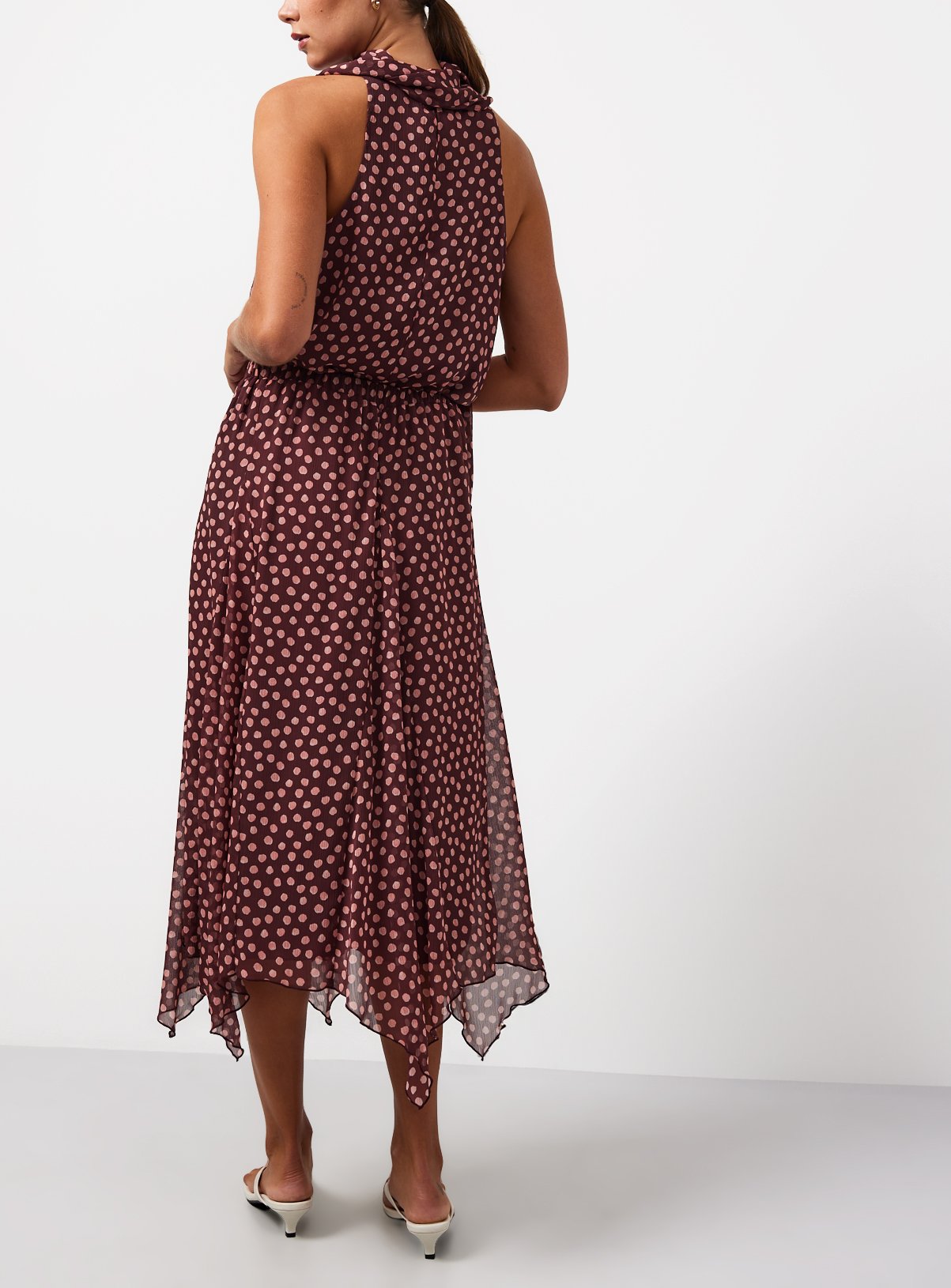 Pink Polka Dot Co-ord Midaxi Skirt 24 - Image 4 thumbnail