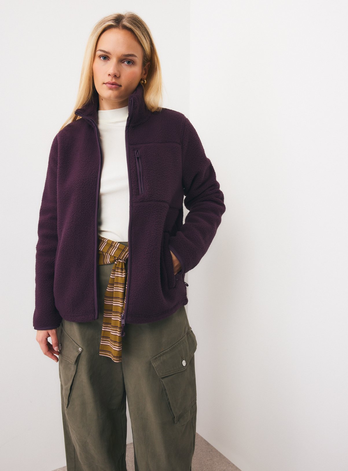 Teddy Full Zip Through Fleece S - Image 2 thumbnail