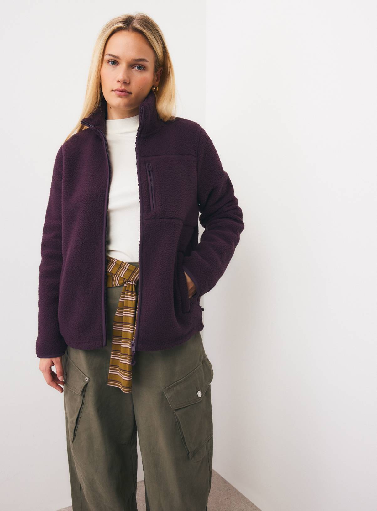 Teddy Full Zip Through Fleece S - Image 2