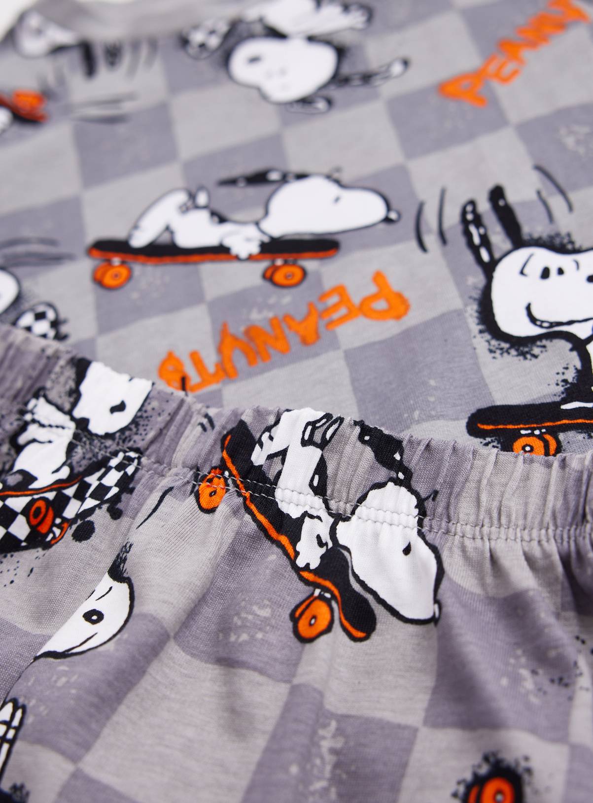 Snoopy All Over Peanut Print Pyjama Set 3-4 years - Image 4