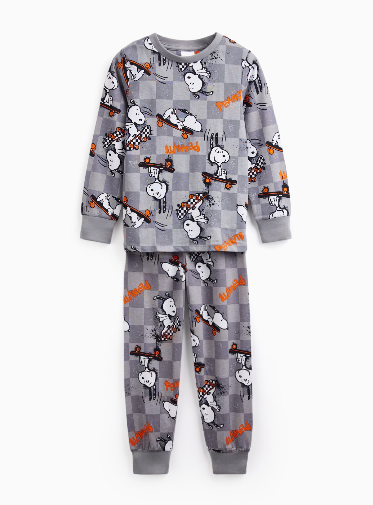Snoopy All Over Peanut Print Pyjama Set 9-10 years - Image 3 thumbnail