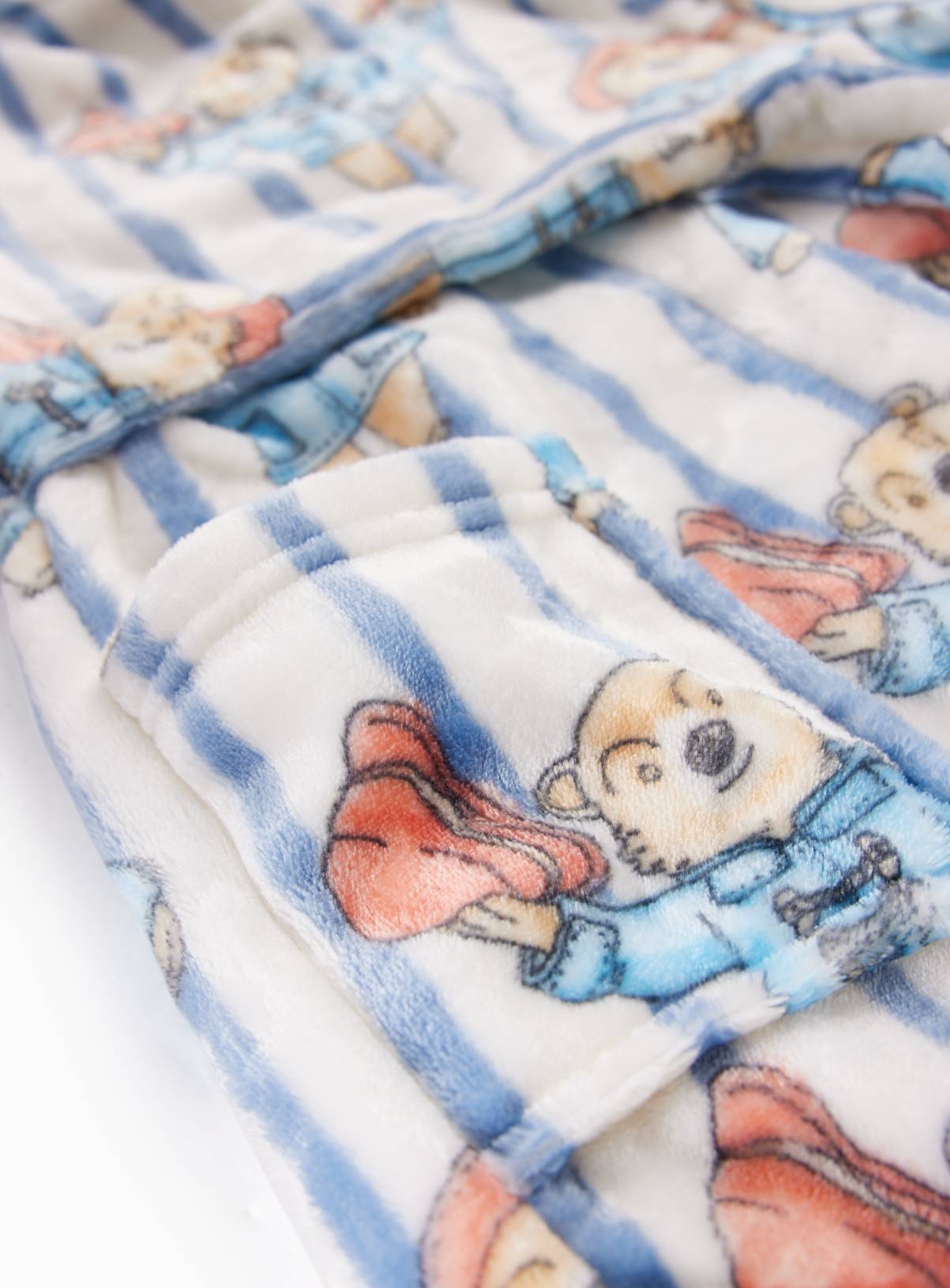 Paddington Stripe Dressing Gown 1-2 years - Image 2