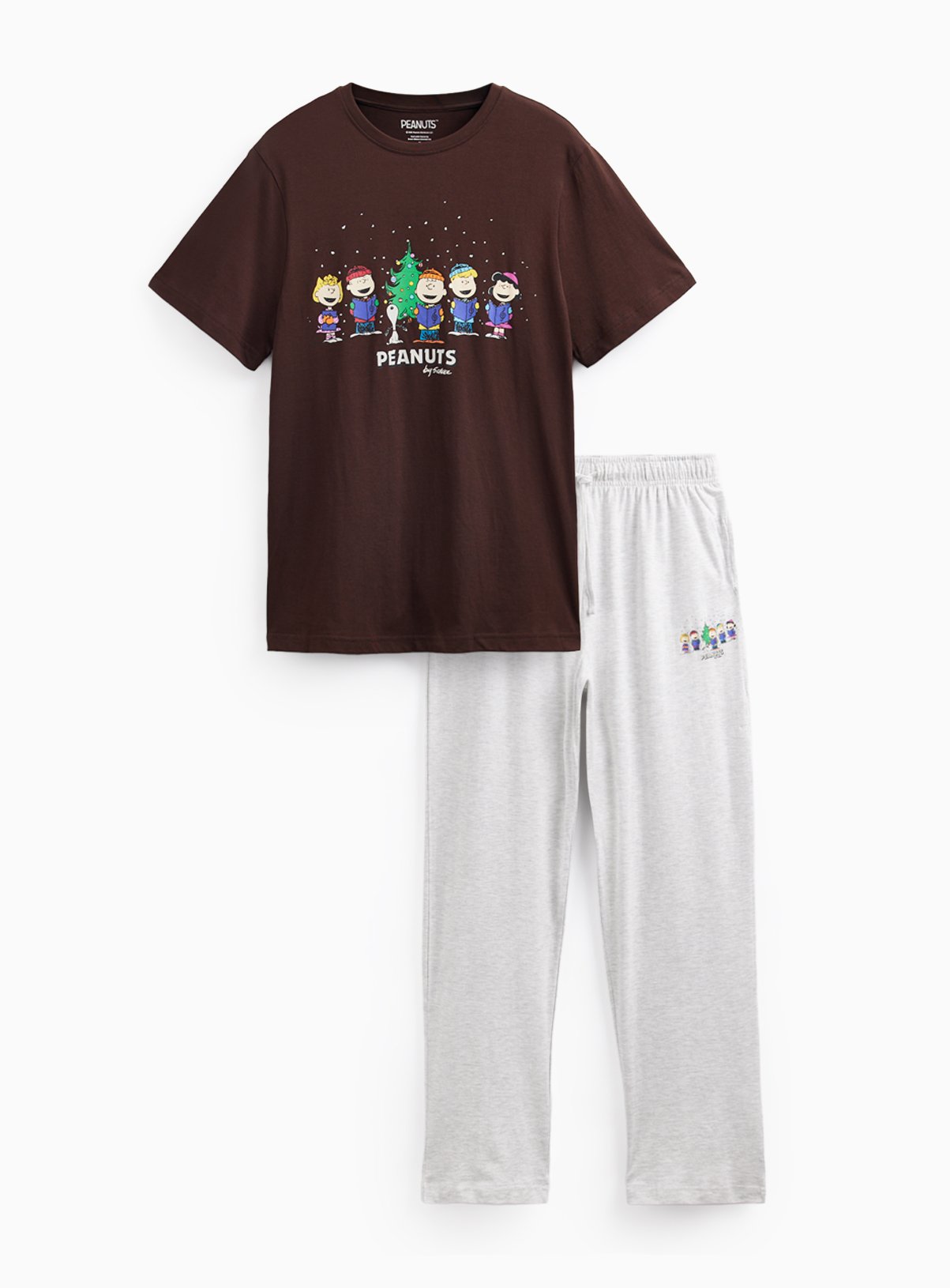 Christmas Peanuts Cotton Rich Pyjama Set XXL - Image 3 thumbnail