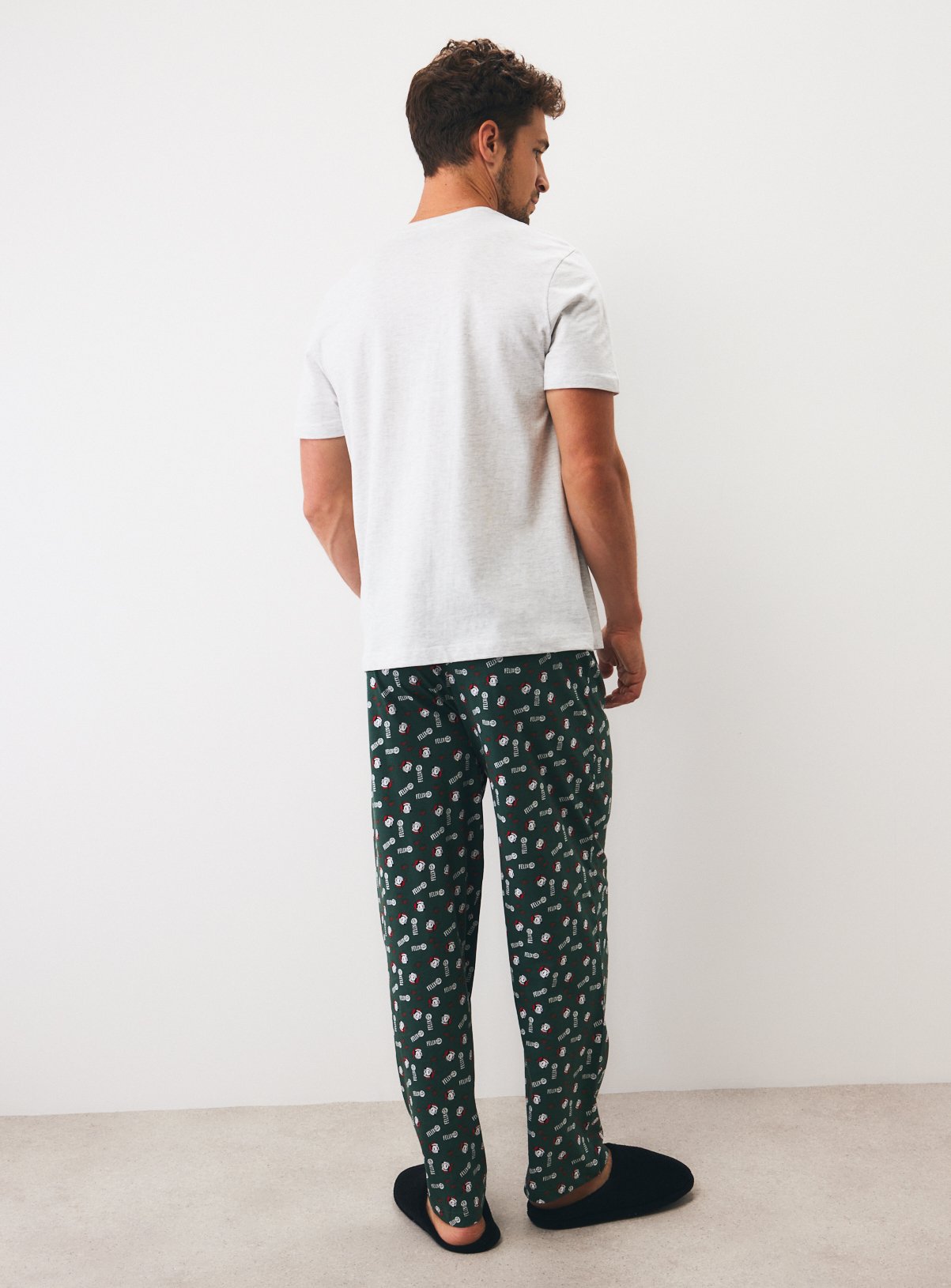 Christmas Felix the Cat Cotton Pyjama Set XS - Image 5 thumbnail