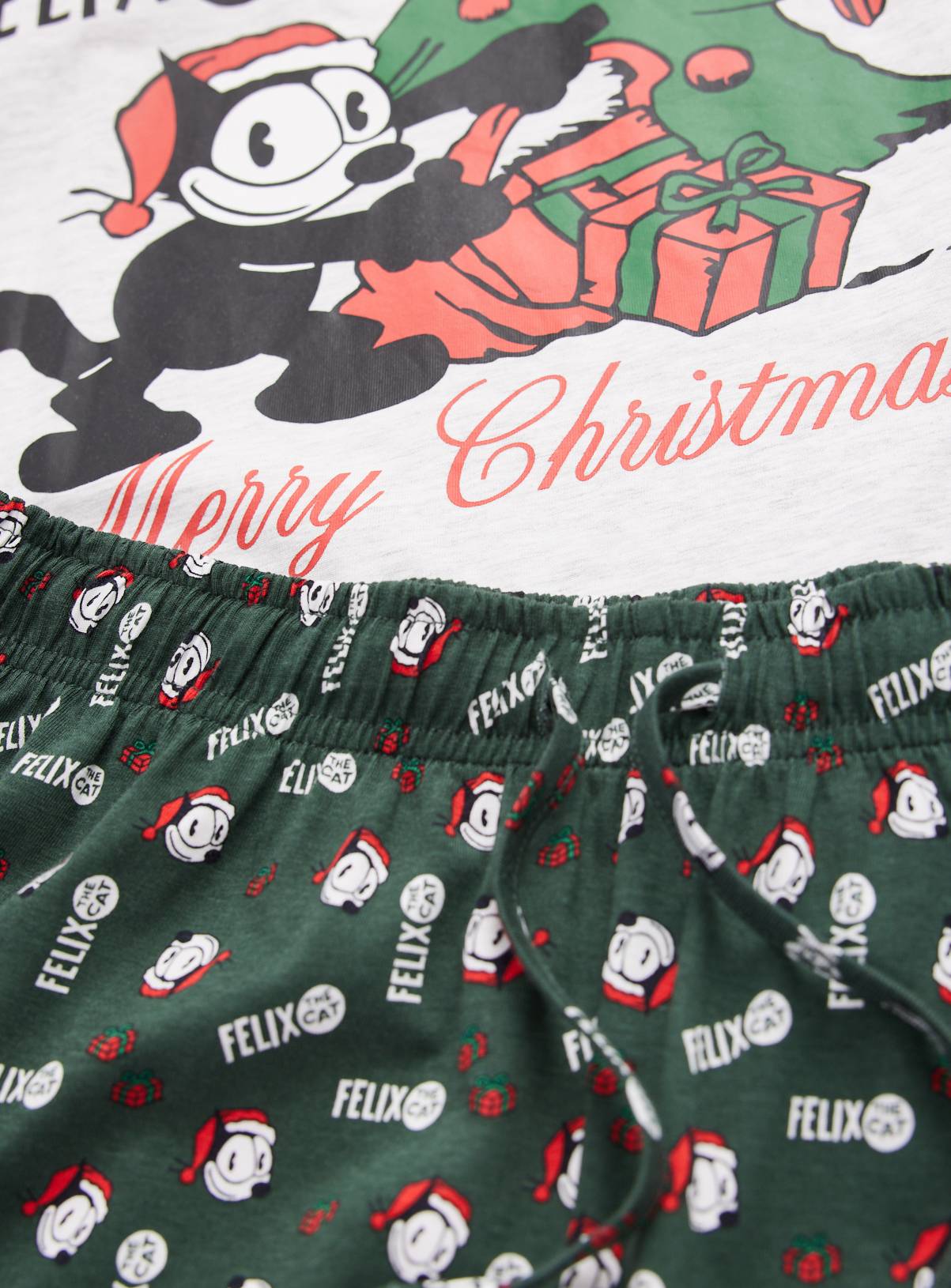 Christmas Felix the Cat Cotton Pyjama Set XL - Image 4