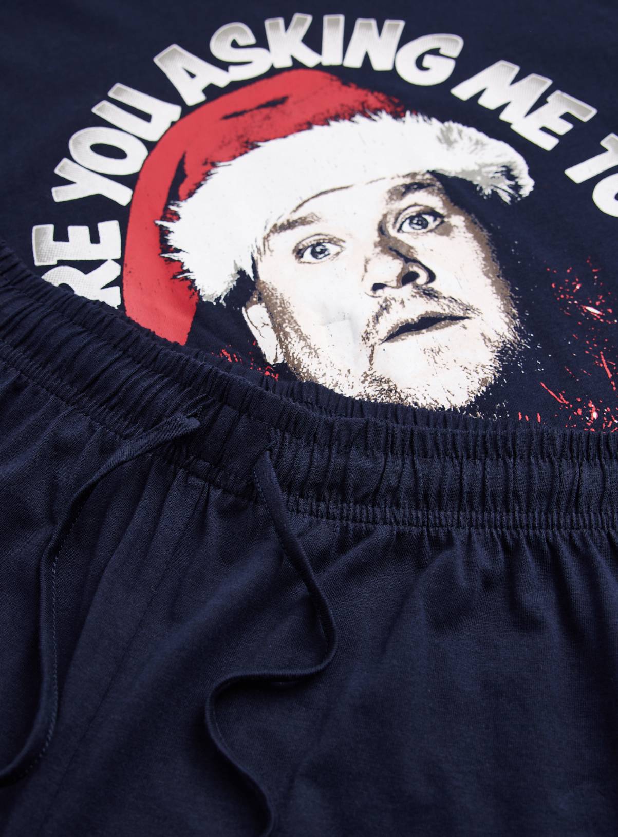 Christmas Gavin & Stacy Black Cotton Pyjama Set XL - Image 4