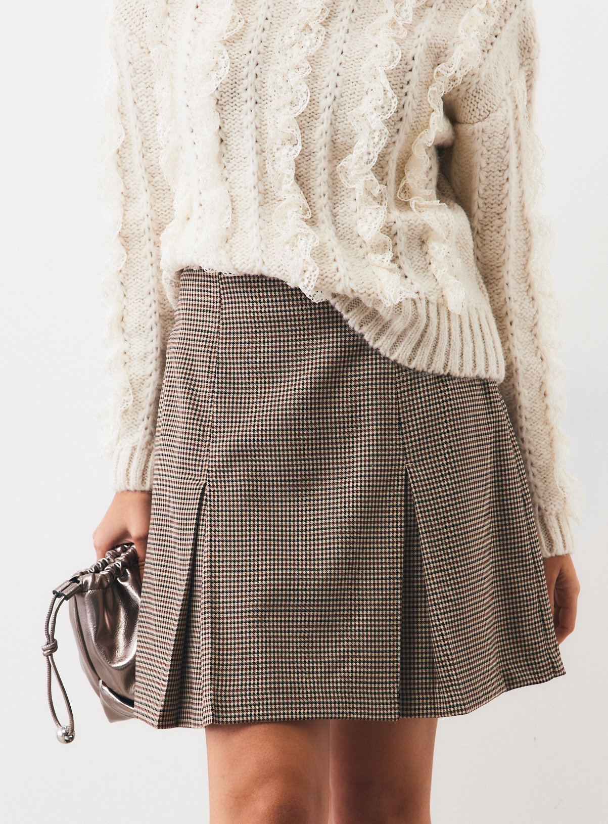 Check Mini Skirt 14 - Image 1 thumbnail