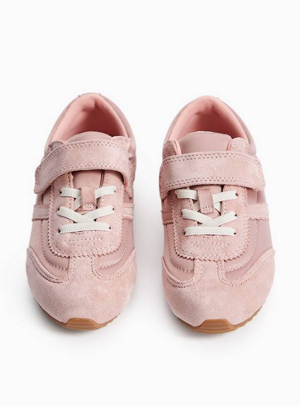 Pink Slim Sole Trainers 11 Infant