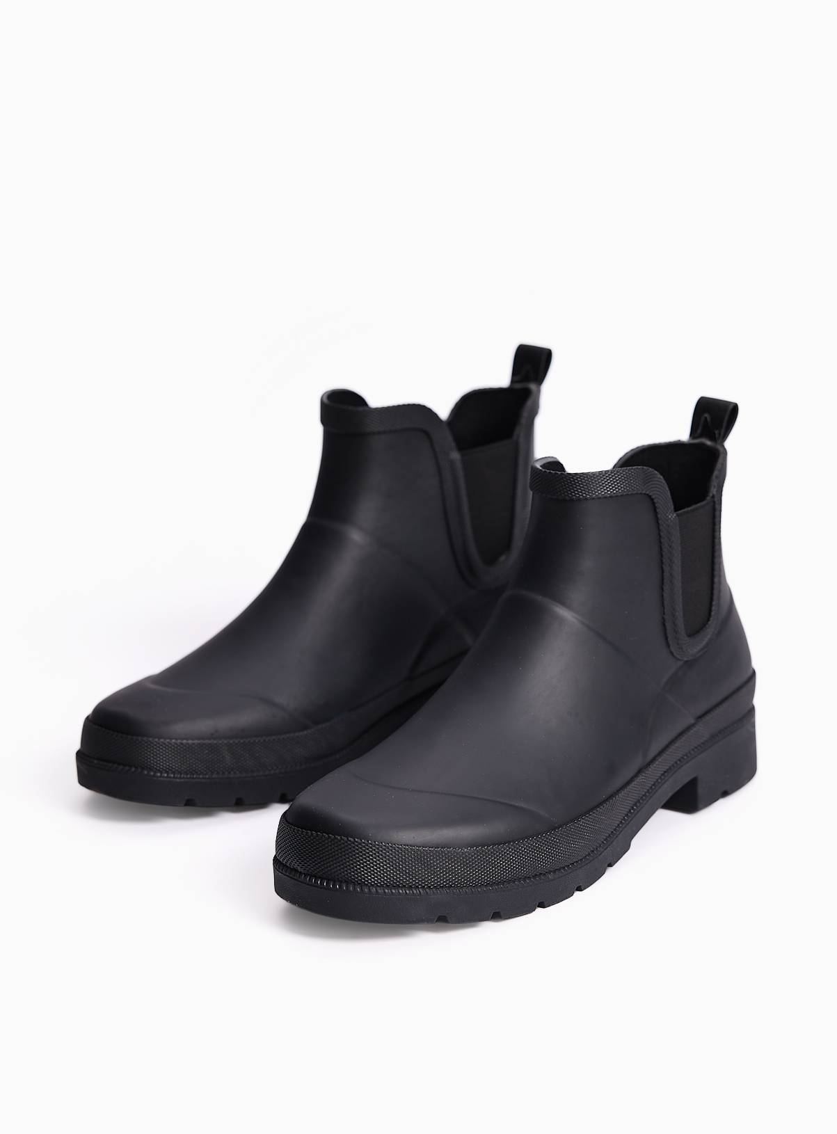Black Rubber Ankle Wellies  3 - Image 2