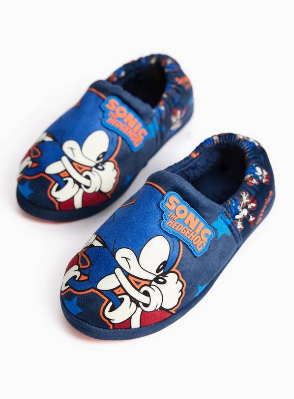 Sonic the Hedgehog Full Slippers 6-7 Infant