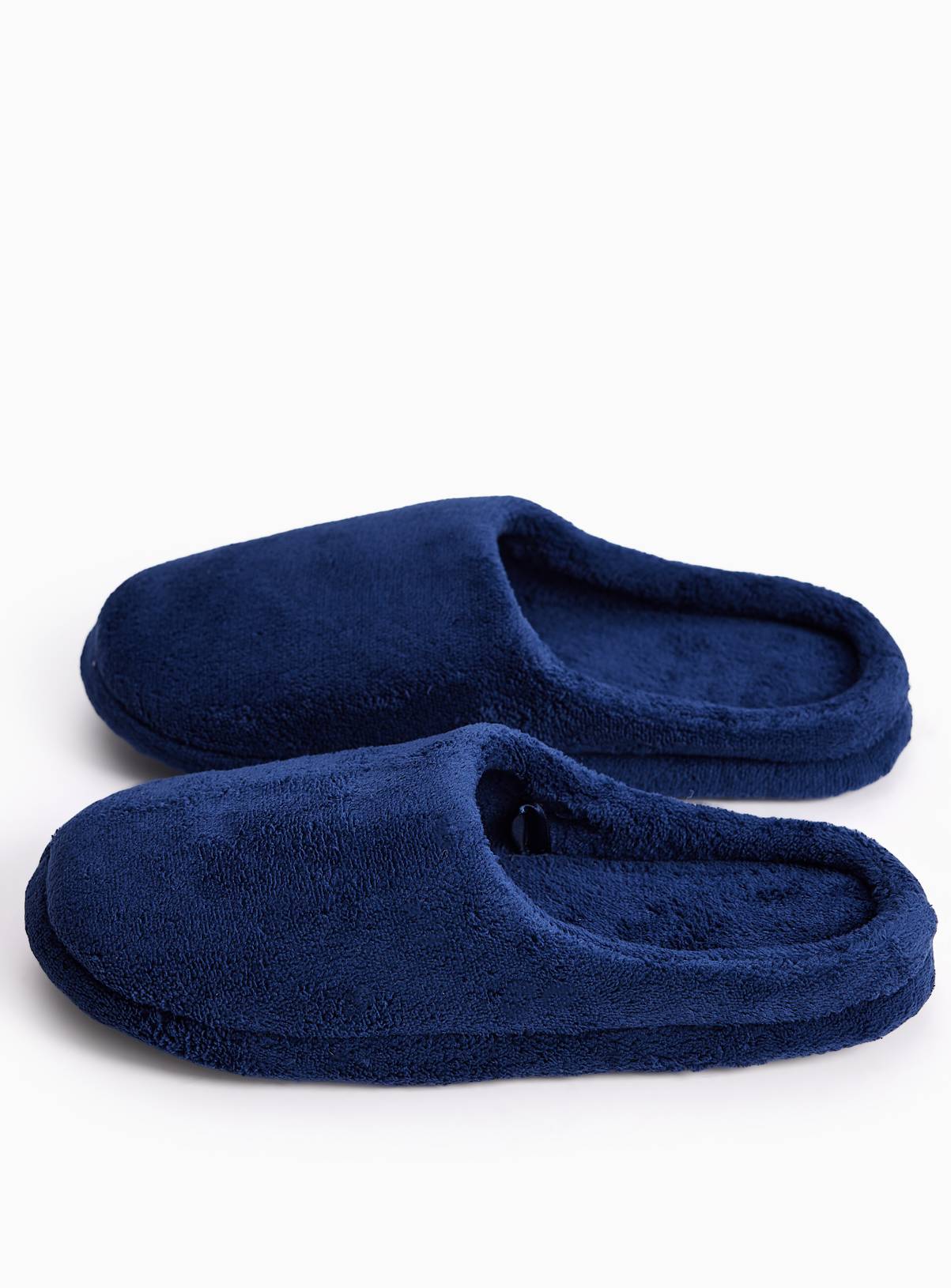 Navy Borg Mule Slippers S - Image 3