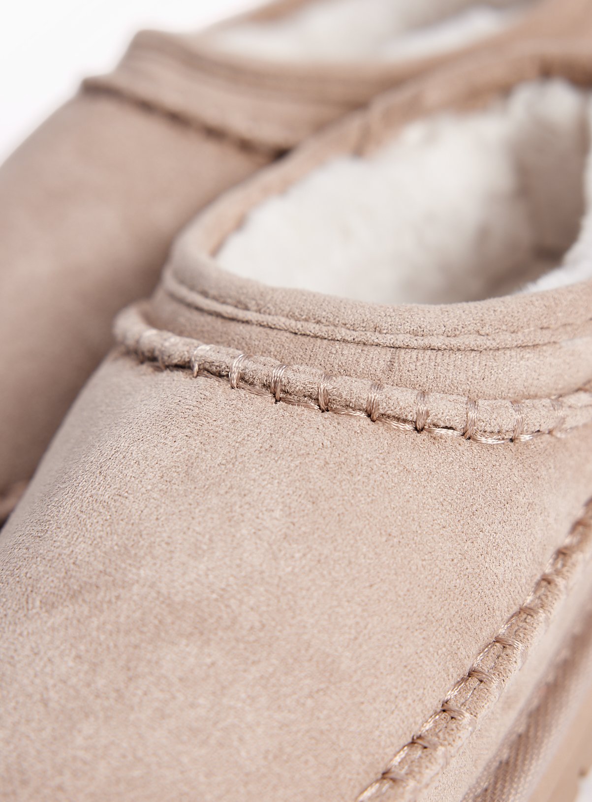 Seam Detail Short Boot Slippers M - Image 3 thumbnail