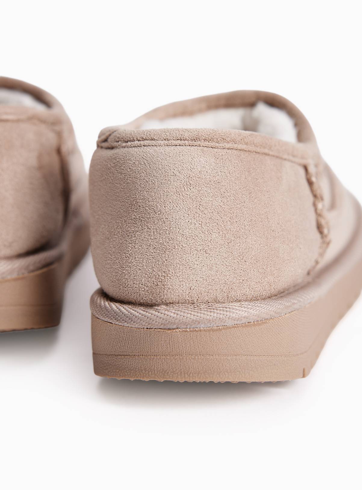 Seam Detail Short Boot Slippers M - Image 4