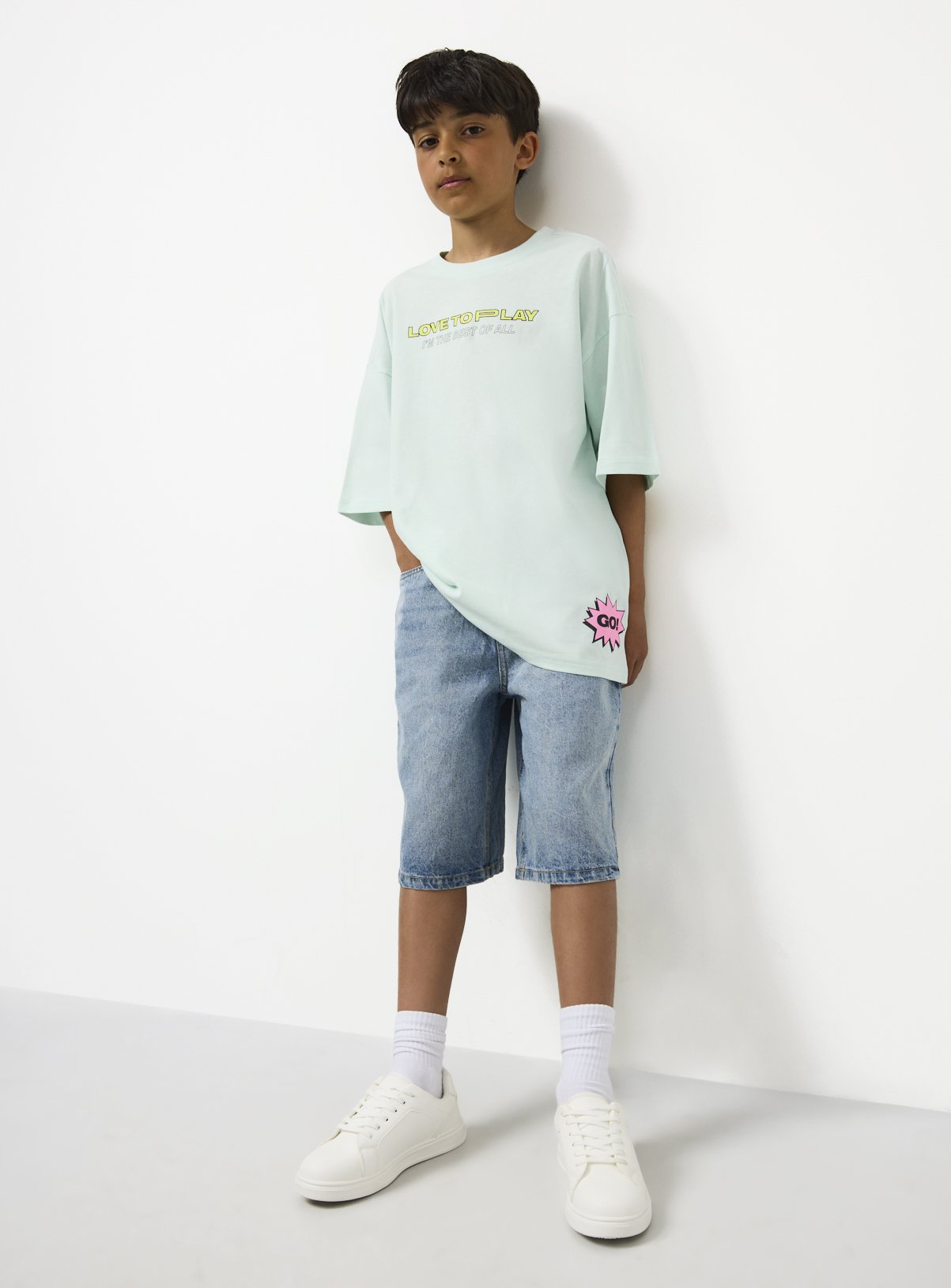 Blue Love To Play Graphic T-Shirt  5 years - Image 2 thumbnail