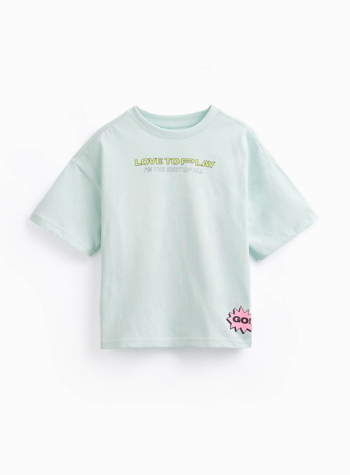 Blue Love To Play Graphic T-Shirt  5 years - Image 3