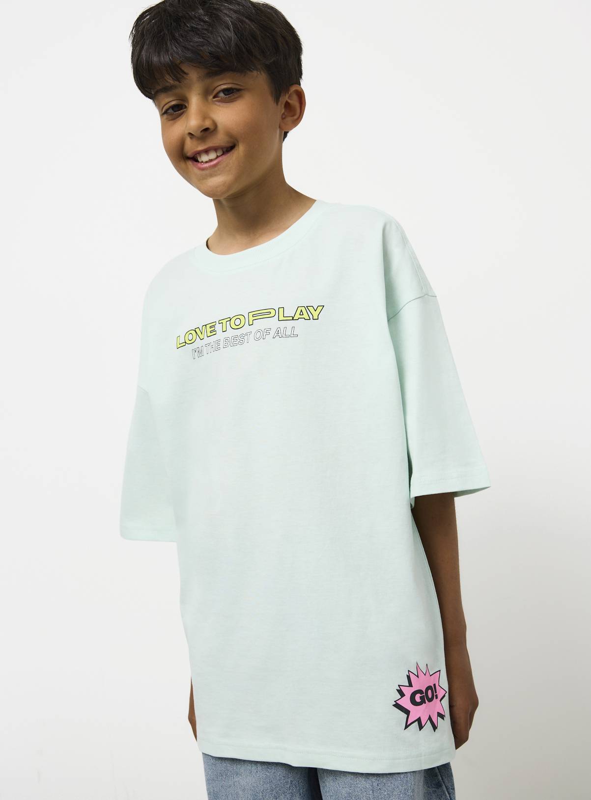 Blue Love To Play Graphic T-Shirt  5 years - Image 6