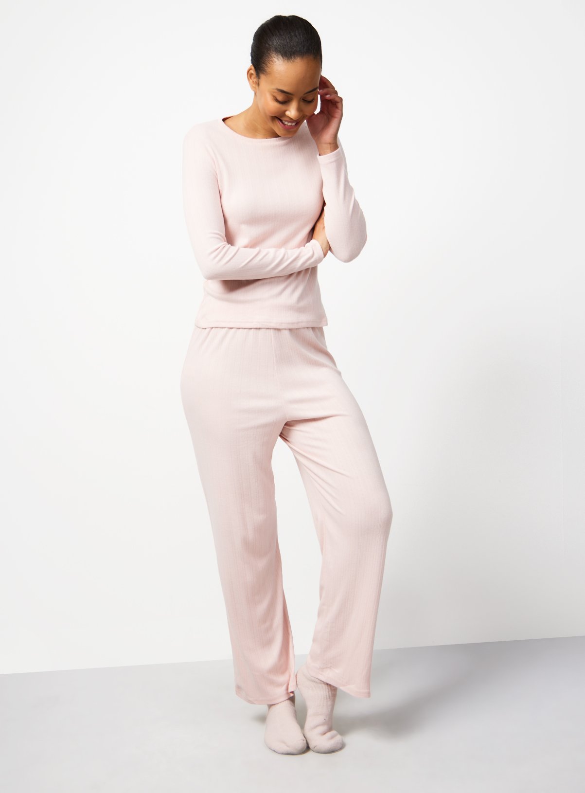 Pink Pointelle Pyjamas XL - Image 2 thumbnail
