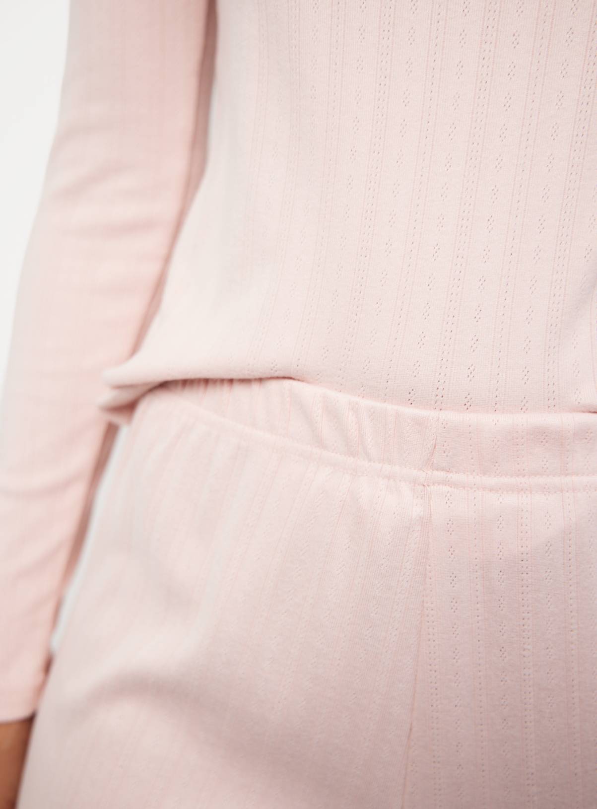 Pink Pointelle Pyjamas XL - Image 3