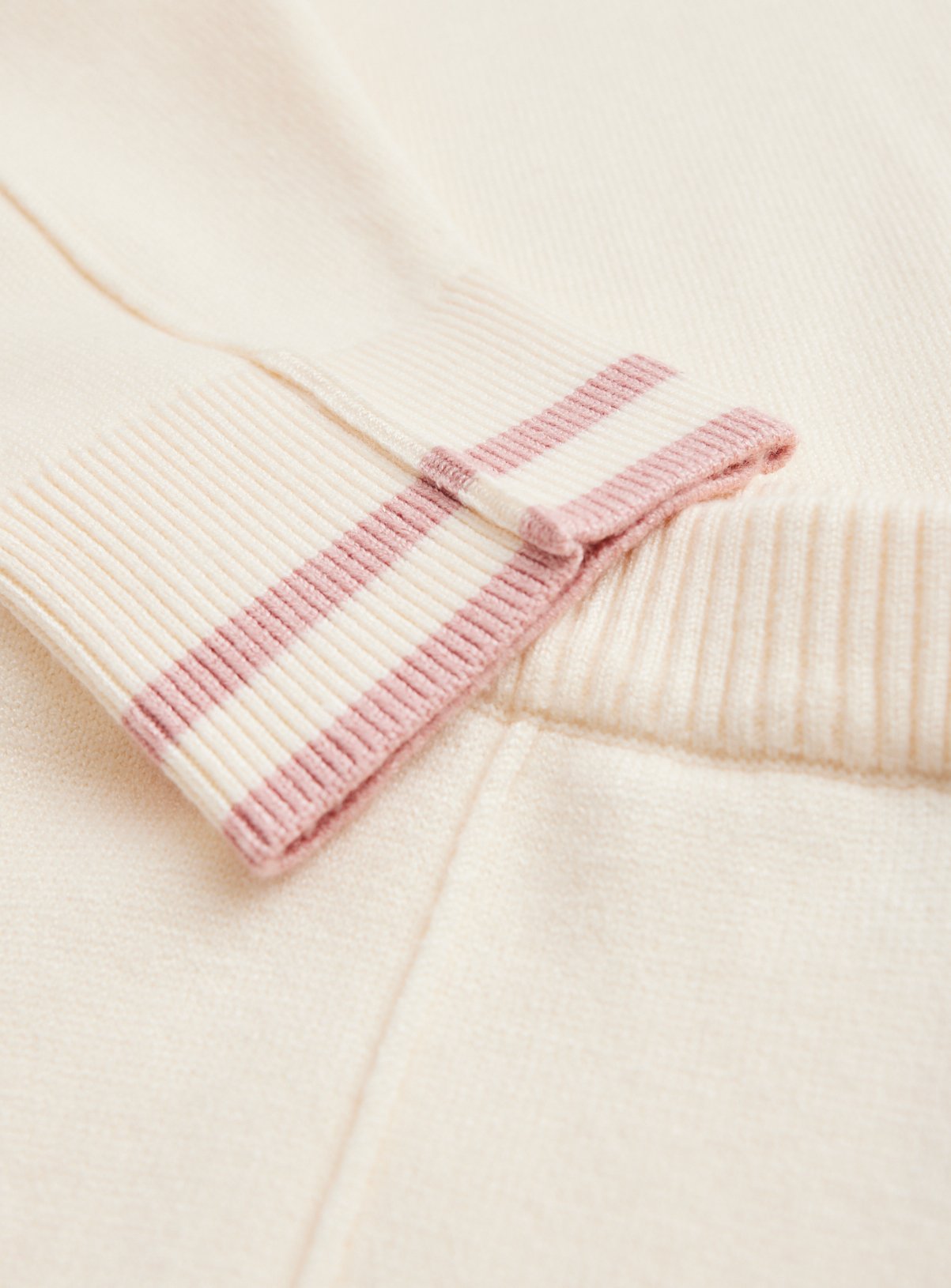 Cream Knitted Hoodie & Trouser Set 8 years - Image 2 thumbnail