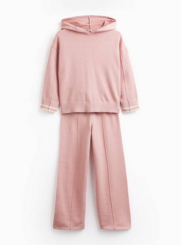 Pink Sweatshirt & Bottoms 2‑Piece Set 10 years