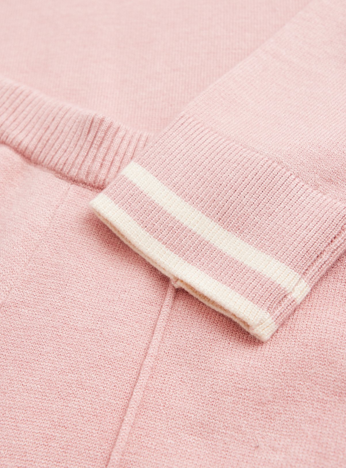 Pink Knitted Hoodie & Trouser Set 14 years - Image 2 thumbnail