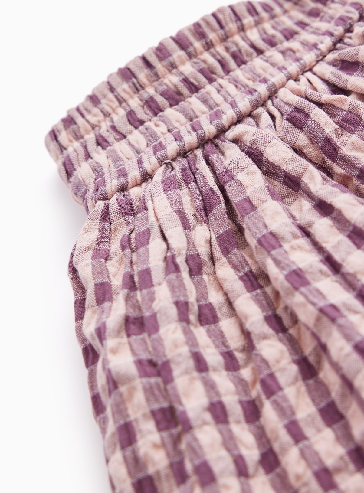 Pink Check Rara Skirt & Tights Set 7-8 years - Image 2 thumbnail