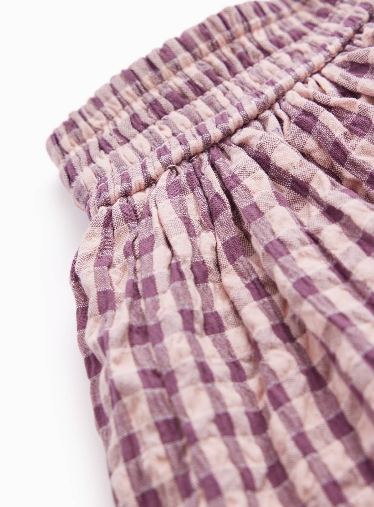 Pink Check Rara Skirt & Tights Set 7-8 years - Image 2