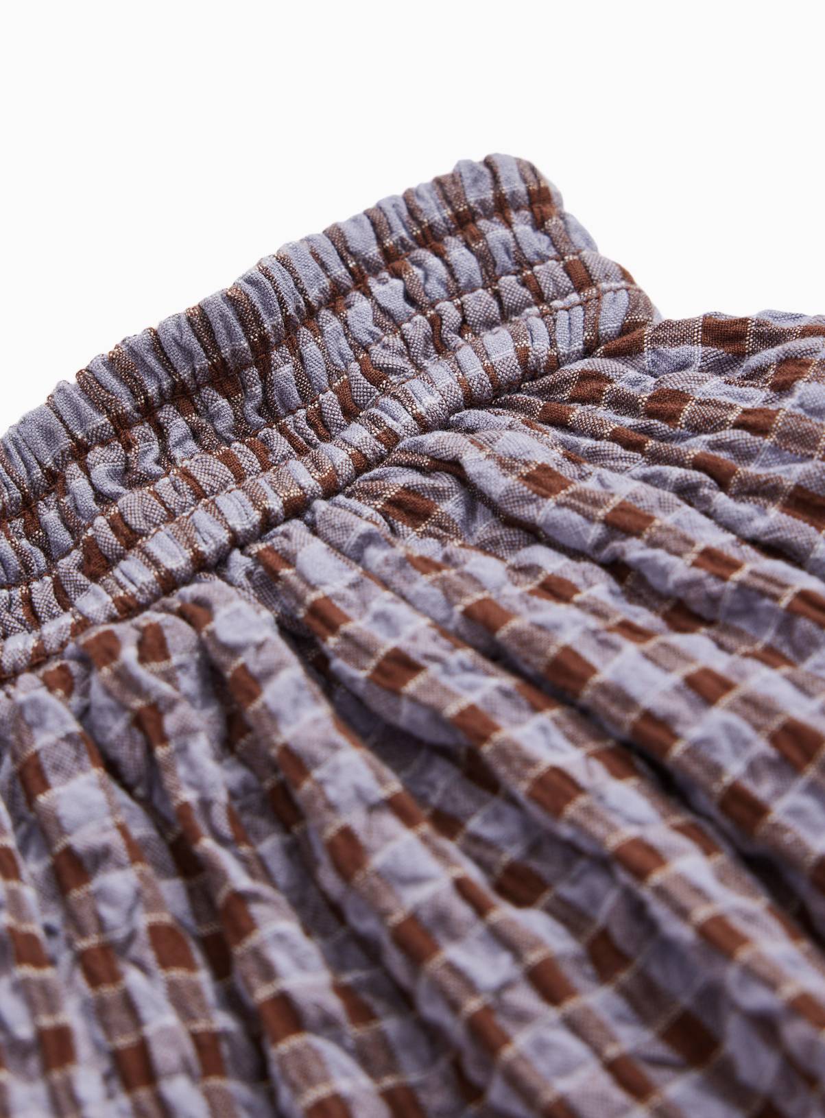 Brown Check Rara Skirt & Tights Set 7-8 years - Image 2