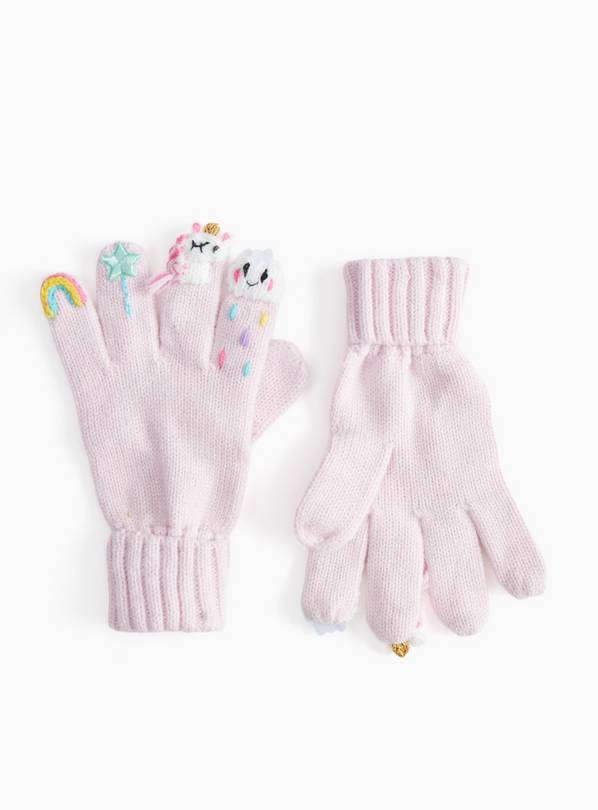 Unicorn Finger Puppet Gloves 2-3 years