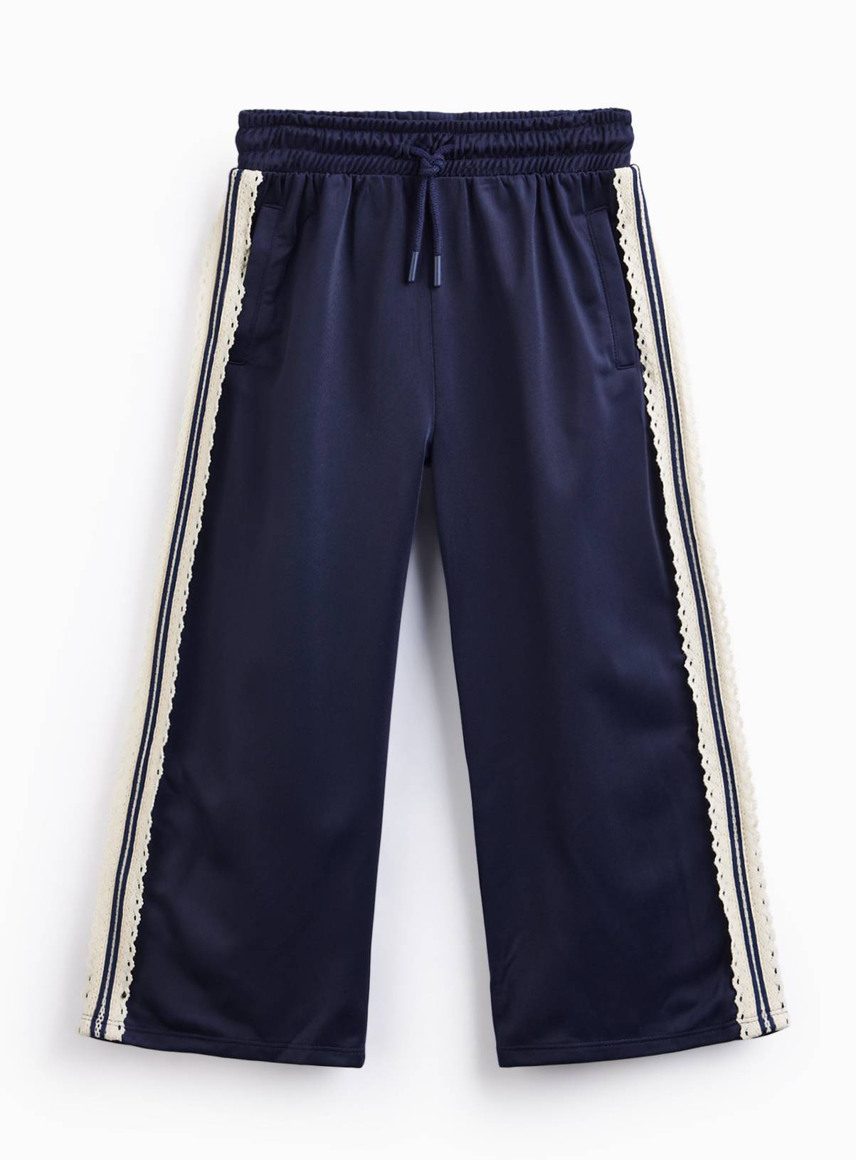 Navy Tricot Jogging Bottoms 6 years - Image 1