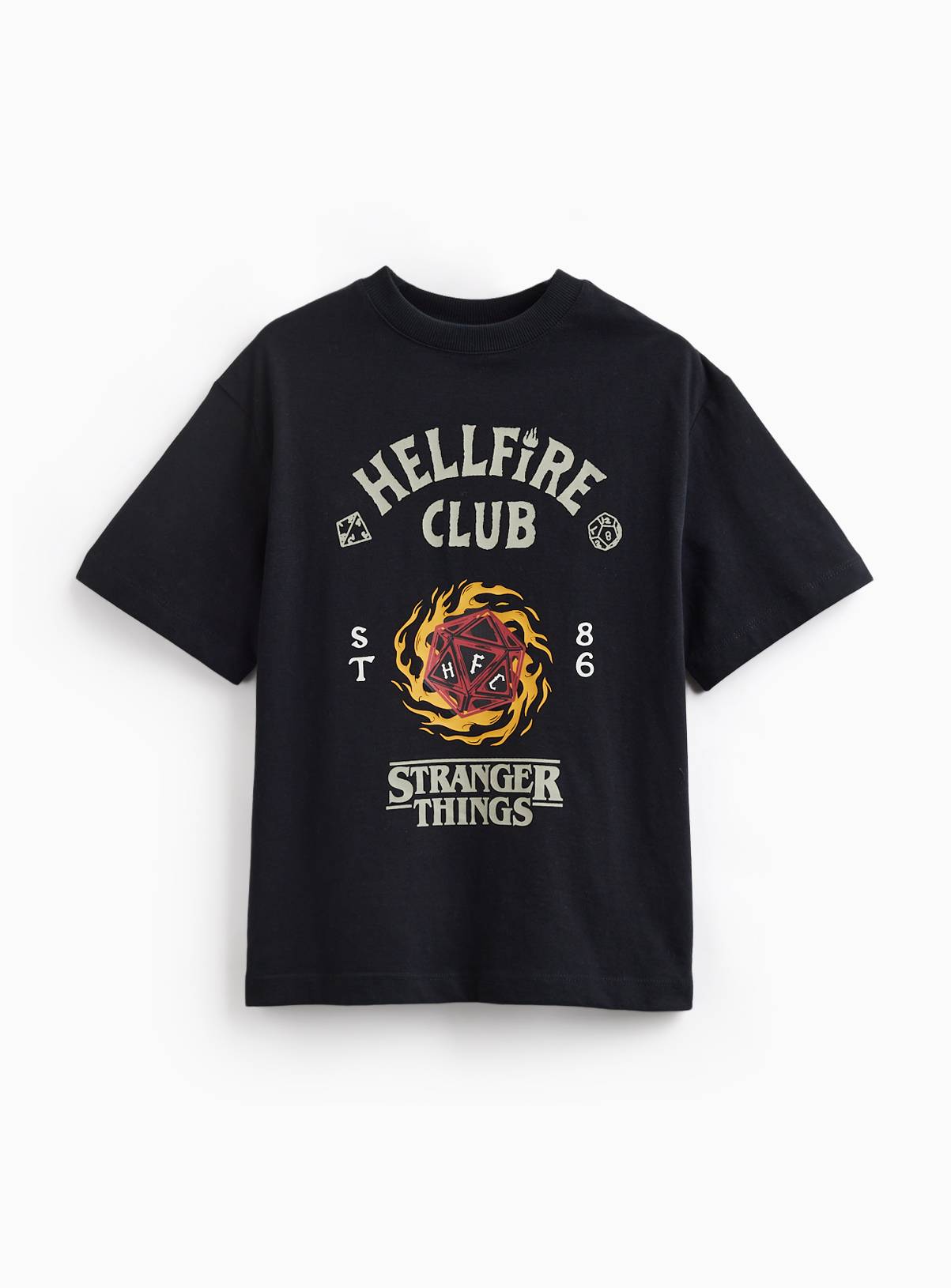 Halloween Stranger Things Graphic Print T-Shirt 11 years - Image 1