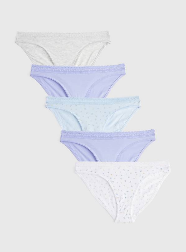 Bikini Bottom-Style Lace Knickers 5-Pack 18